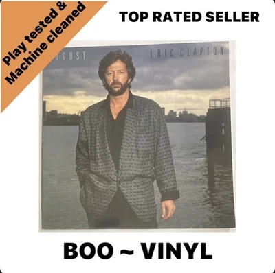 Eric Clapton August Orginal 1986 Vinyl Gatefold Original Ex / Ex - Image 1 of 4