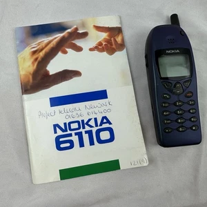 Nokia 6110  Classic Mobile Phone Very Rare Dumb Vintage 1st Snake Retro UNTESTED - Picture 1 of 9