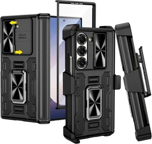 VEGO für Galaxy Z Fold 6 Hülle mit Gürtelclip Holster, Z 6, schwarz  - Bild 1 von 9