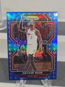 Dwayne Wade - 75th Blue Diamond - 2021-22 NBA Prizm Miami Heat Logo - Bild 1 von 6