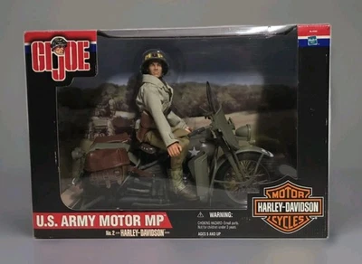12" G.I. Joe U.S. Army Motor MP No.2 in the Harley-Davidson Series, Hasbro 81643 - Image 1 of 4