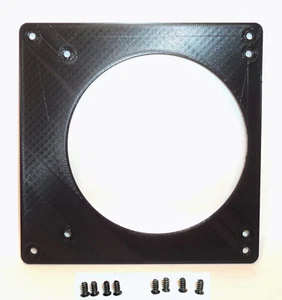 120 mm auf 140 mm SEITLICH OFFSET Lüfter Adapter Konverter Wechsel Montage PC Modding Flach - Bild 1 von 9