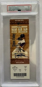 Randy Johnson Signed 4000 Strikeout 6/29/2004 Ticket PSA/ DNA Authenticated - Picture 1 of 3