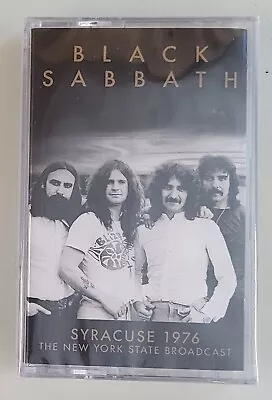 Black Sabbath Syracuse 1976 New Cassette Tape Heavy Metal Ozzy Osbourne Iomi - Image 1 of 2