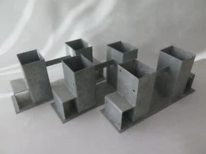Brennholzstapelhilfe Stapelhilfe Kaminholzablage Holzstapelhalter, gebr. Top !! - Bild 1 von 6