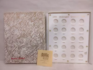 Capital Coin Holder #464A Washington Quarters 1994-1998 S Proof White Display - Picture 1 of 11
