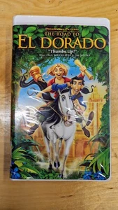 2 DreamWorks VHS - Road to El Dorado + Prince of Egypt - Great Condition! - Picture 1 of 8