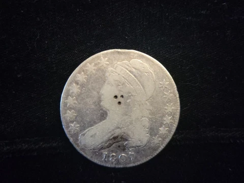 1807 Capped Bust Half Dollar | First Capped Bust 50c | Great Type Coin See Pics Cover