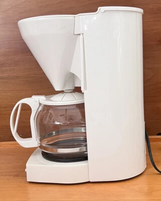 Rare Vtg Melitta 10 Cup Programmable Coffeemaker ABC-10 White Gevalia Kaffe - Image 1 of 4