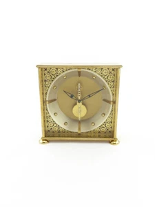 Mega seltene Stiluhr 8-Tage Stabwerk von Jaeger LeCoultre aus den 50er Jahren - Picture 1 of 8
