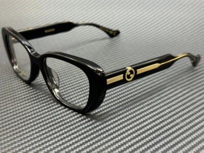 GUCCI GG1559OK 001 Black Women's 54 mm Medium Eyeglasses - Image 1 of 4