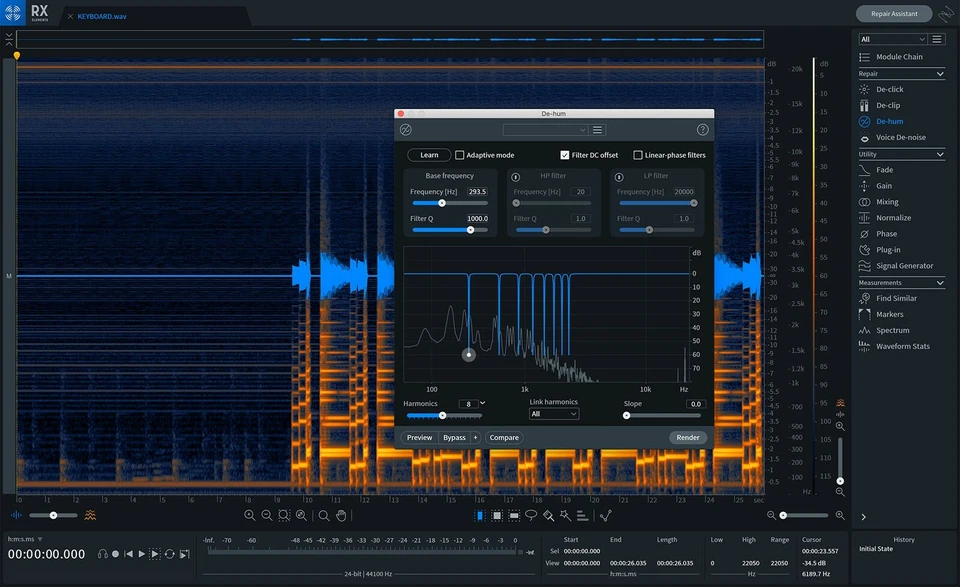 iZotope RX 8 Elements BDL UND iZotope Nectar Elements BDL - Bild 1 von 1