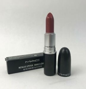 Mac Cosmetics Metallic Lipstick in Forbidden Romance Full Size 3 g/ 0.1 oz