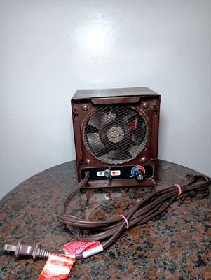 Calentador de espacio portátil vintage Pelonis Safe-T-Furnace 1260W Foto 1 de 4