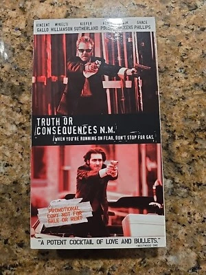 Truth Or Consequences NM VHS 1997 SCREENING PROMO COPY  - Imagem 1 de 2