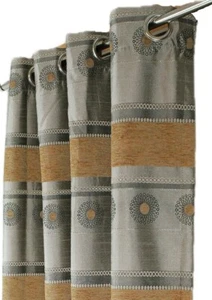 Horizontal Velvet Drapery Panel - gray - Rayon - 56"x96" Inches - Picture 1 of 1