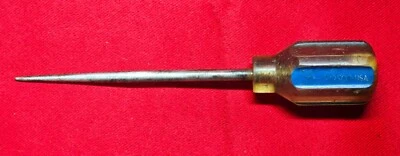 Vintage Rosco 503 Scratch Awl, lunghezza 6-3/4", lama extra lunga - made in USA - Immagine 1 di 3