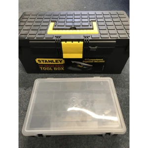 Stanley 15 Zoll Kunststoff Werkzeugkiste mit Bit Tablett Organizer 1-94-481 Bündel von 10 - Bild 1 von 1