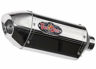 VooDoo VPER6VK6P Performance Escape Slip-on Polido Compatível com 06-18 Yamaha YZF-R6V - Imagem 1 de 2