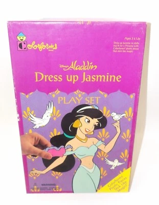 Disney Aladdin Dress Up Jasmine Colorforms Play Set - New in Box - Image 1 of 2