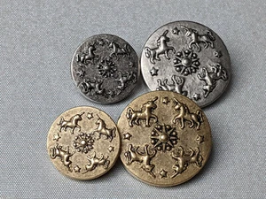 Knopf mit "Einhorn" - 2 Größen und Farben zur Wahl - Bild 1 von 2