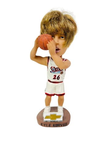 KYLE KORVER PHILADELPHIA SIXERS 76ERS VINTAGE 2006 BOBBLEHEAD SGA WITH HAIR Cover