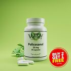 Policosanol 25 mg, pression artérielle, santé des vaisseaux sanguins, diminution du cholestérol