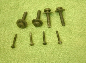 Karcher Puzzi 100, 10/1 Spares-Cover Cap Small & Large Screw Set + Rubber Washer - Picture 1 of 2