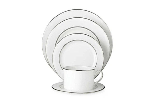 Louça Kate Spade New York Cypress Point 5 peças configuração de lugar, branca - Imagem 1 de 1