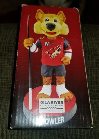 Arizona Coyotes Hockey Howler Bobblehead, Mascot, Gila River SGA Cover