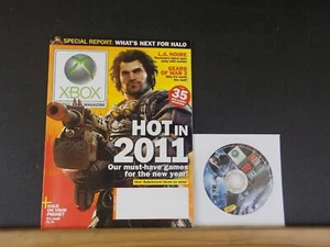 Official Xbox Magazine 2011 January with DEMO DISC Star Wars Force Unleased - Imagen 1 de 3