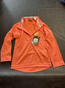 Puma youth Georgia Peach dry cell 1/4 zip - Picture 1 of 5