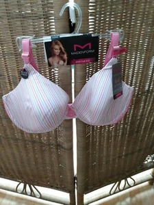 Maidenform Extra Coverage T-Shirt Bra Wire Style DM7958 No Slip Strap Size 38DD - Picture 1 of 8