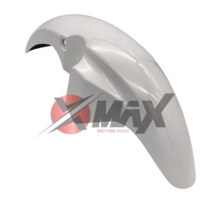 MAX MOTORCYCLES ADATTO HONDA CB125F GLR125 2015 2017 2018 2019 2020 PARAFANGO ANTERIORE BIANCO
