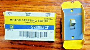 Square D 55455 Motor Starting Switch Series A - NEW Qty-1 Free Same Day Shipping - Picture 1 of 12