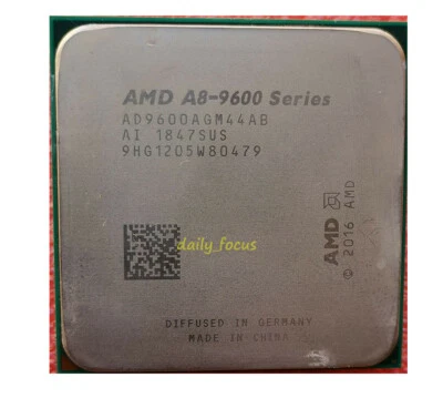 AMD A8-9600 AD9600AGGM44AB 3.1 GHz Quad-core 2M 65W Socket AM4 CPU Processor - Image 1 of 4