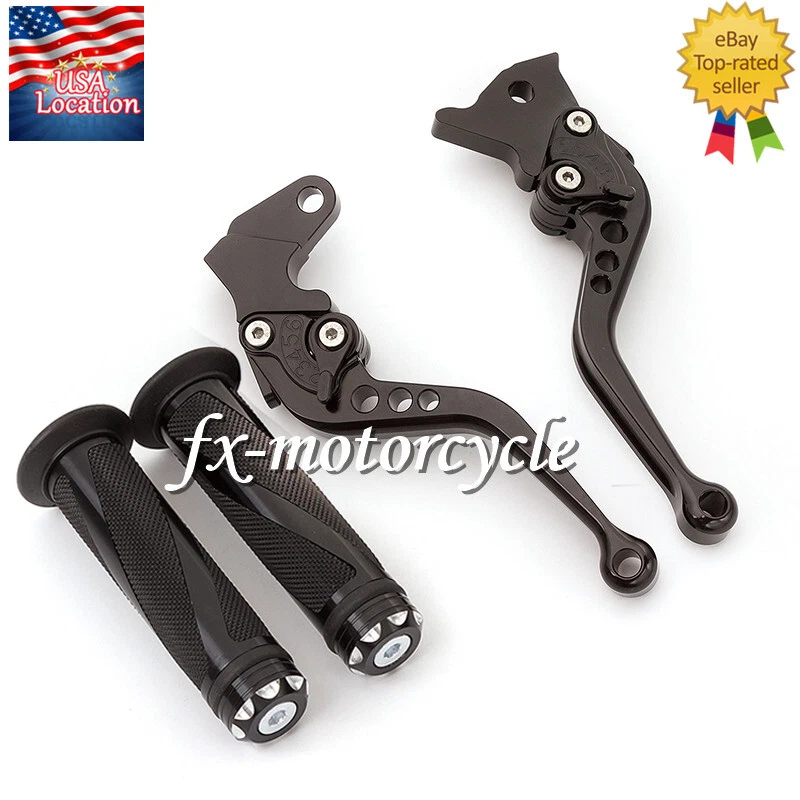 For Yamaha XTZ 750 Super Tenere 1989-1997  Brake Clutch Levers Grips CNC Adjust - Изображение 1 из 4
