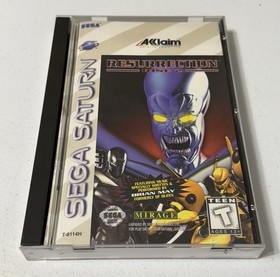 Rise 2: Resurrection (Sega Saturn, 1996) W/reg Card Tested Authentic