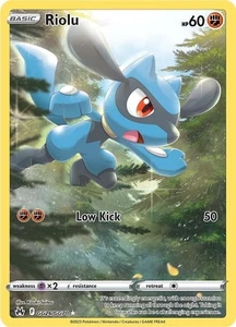 Pokemon Card TCG - Riolu GG26 Ultra Rare Crown Zenither Galarian Gallery NM - Picture 1 of 1
