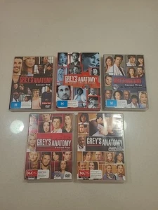 Greys Anatomy DVD Seasons 1 to 5 - Picture 1 of 3