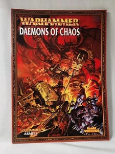 Warhammer Daemons of Chaos Army Book 2007 Codex Fantasy Games Workshop  Softback - Picture 1 of 10
