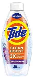 Tide Clean Boost Fabric Rinse, Removes Odors & Residues Spring Meadow 48oz Fresh - Picture 1 of 1