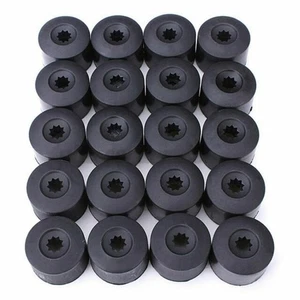 20X Wheel Bolt Nut Caps Covers For Volkswagen VW Golf Bora Passat Jetta 17mm - Picture 1 of 3