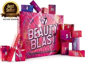W7 Beauty Blast Advent Calendar 2025 Individually Boxed Makeup Cosmetic Surprise - Picture 1 of 7
