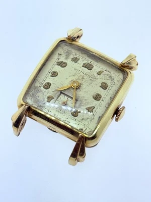 WITTNAUER CAL. 10FL 17 JEWEL VINTAGE MENS 10K GOLD FILLED WRIST WATCH RUNNING - Image 1 of 4