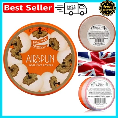 Translucent Airspun Face Powder – Hides Wrinkles & Imperfections Effortlessly - Image 1 of 4