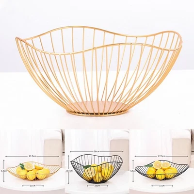 Home Kicthen Fruit Basket Dishwasher Safe Easy To Clean Iron Solid Sturdy - Image 1 of 4
