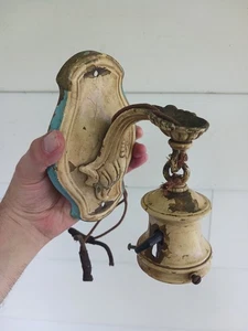 ~Antike 20er Jahre Wandleuchte Hängeleuchte Glaskugel Typ~ - Bild 1 von 5