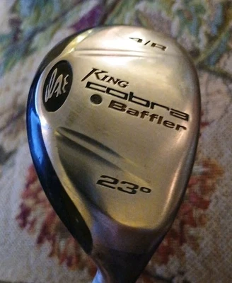 RH King Cobra Baffler 4/R HYBRID 23° Reg Flex ALDILA NV HL 65 Graphite 40" - Image 1 of 4