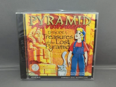 * Pyramid Adventures Episode 1: Treasures of the Lost Pyramid (Philips CDI) New - Image 1 of 4